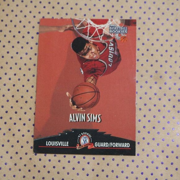 Alvin Sims #11 Basketball Card - Picture 1 of 2